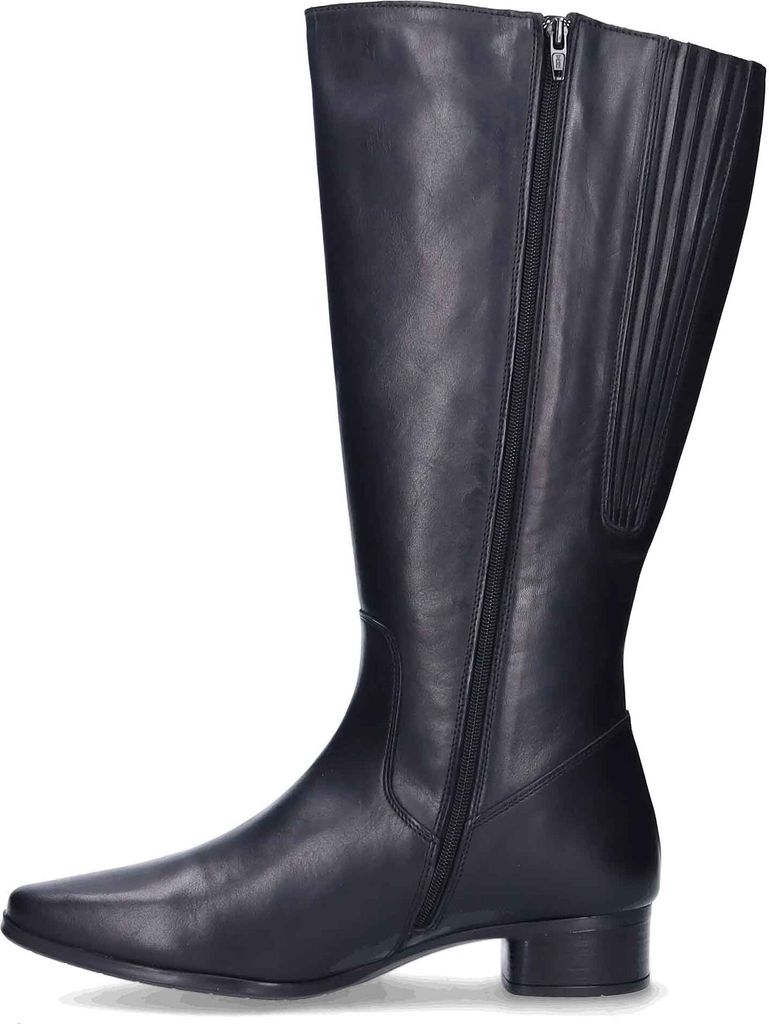 JJ Footwear Lugano Stiefel in Übergrößen Schwarz 1492043-830Zwart in Weite M/L