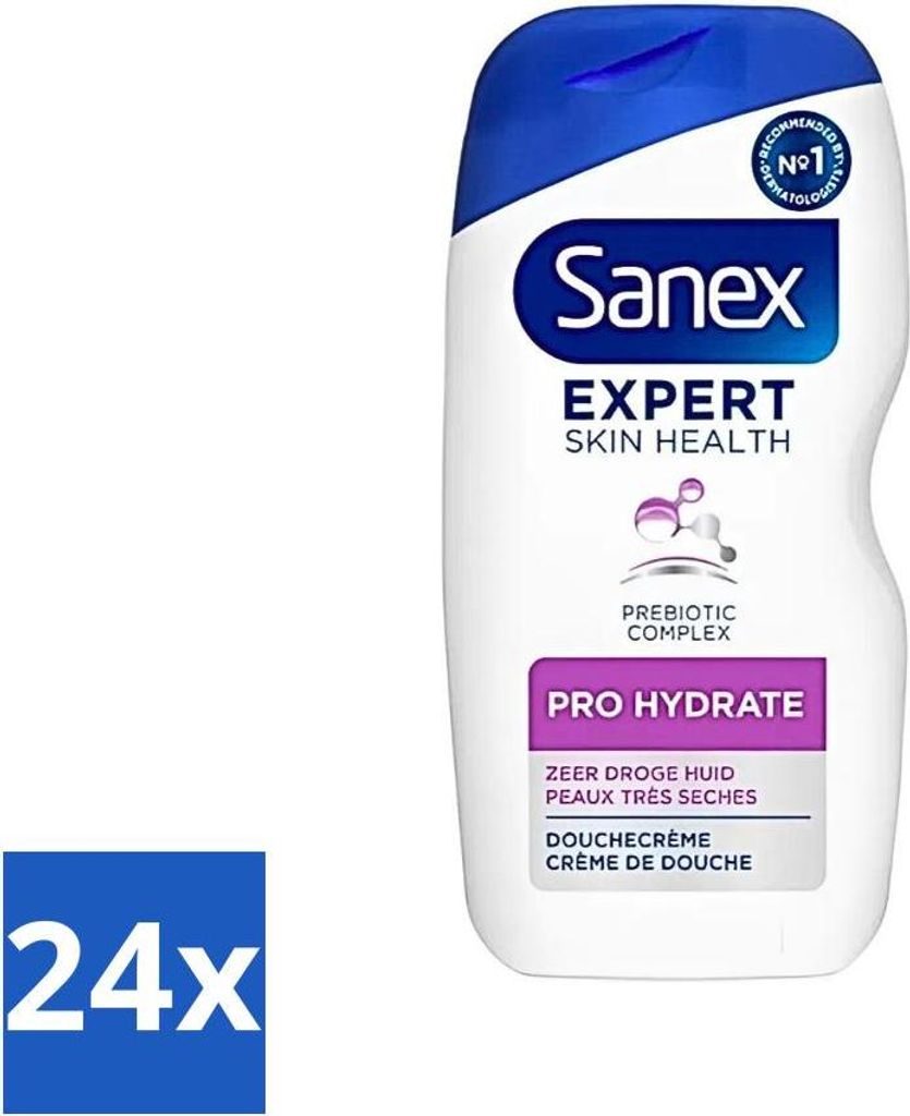 Sanex Duschgel Expert Skin Health Pro Hydrate 400 ml - Vorteilspack - 24 Stücke