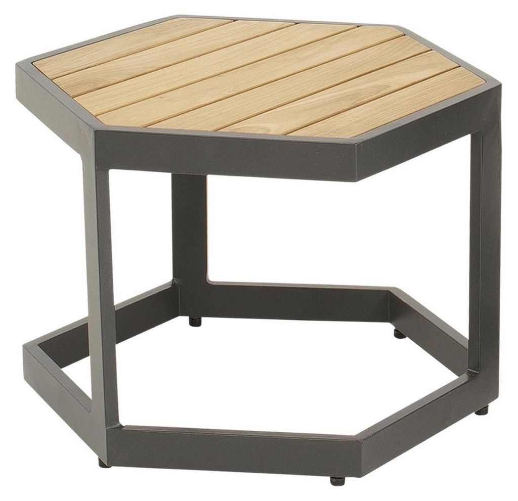 Lesli Living Beistelltisch Esagono Anthracite