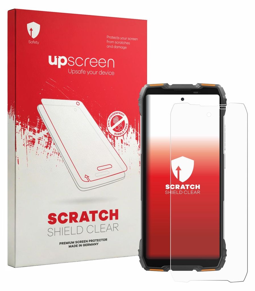 upscreen Schutzfolie für Blackview Oscal Pilot 6 Displayschutz Displayschutzfolie Folie Klar Transparent