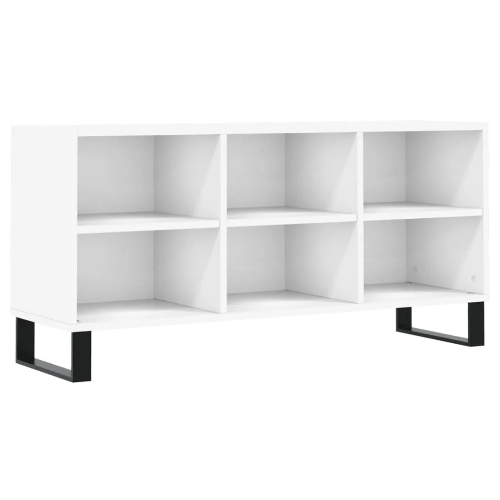 SYFAX Mobile Porta TV Bianco 103,5cm - Arredo Soggiorno Moderno in Legno