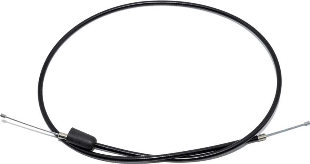 Set: 5 Bowdenzüge schwarz, Flachlenker - MZ TS 250, 250/1