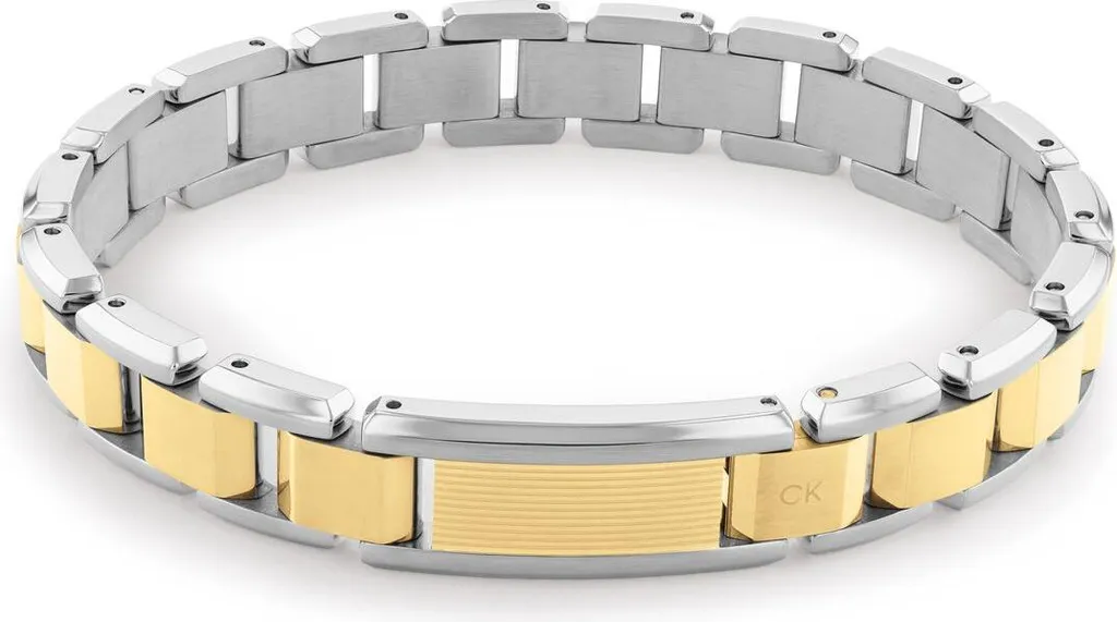 Calvin Klein Bracciale Uomo 35000287 Acciaio Inossidabile - Design Minimal