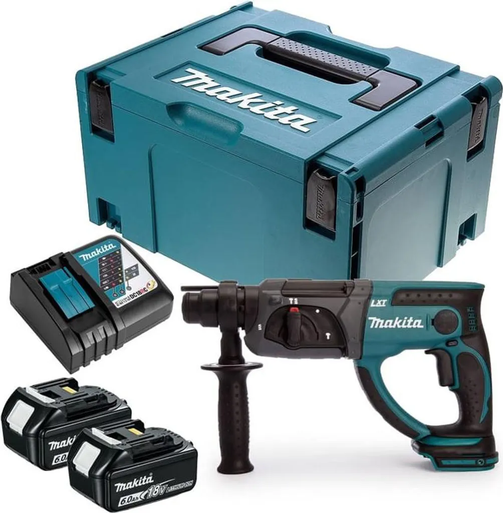 Perforateur sans Fil SDS-Plus 18V Makita DHR202RGJ 2J en Coffret Makpac