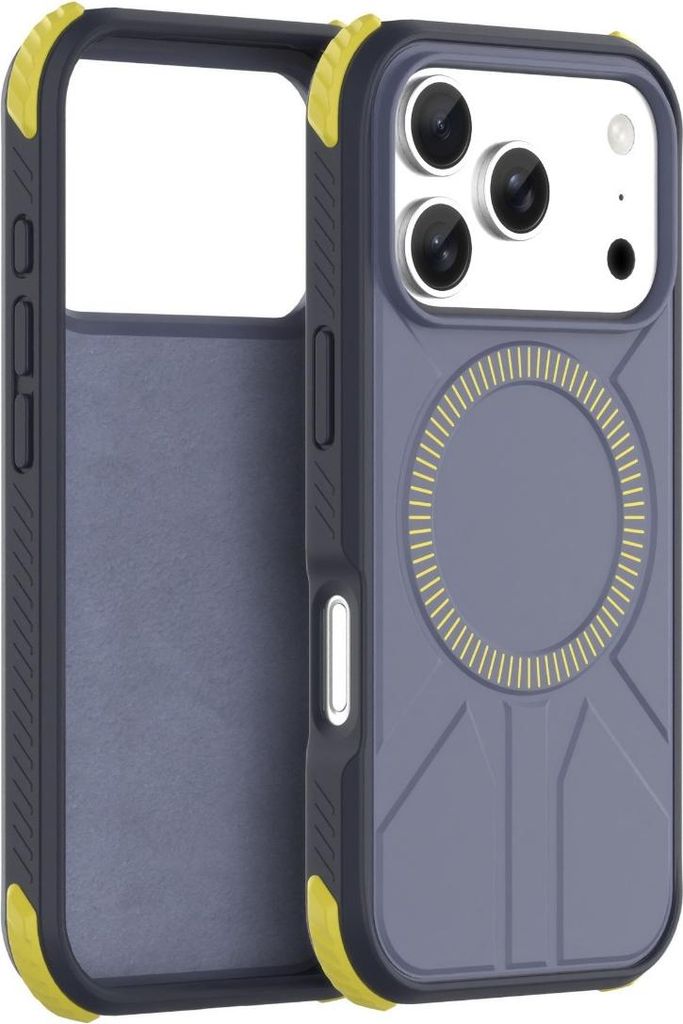 INF Magnetische TPU-Hülle für iPhone 17 Pro Max, Rutschfest, Stoßfest, 2 Stück Blau