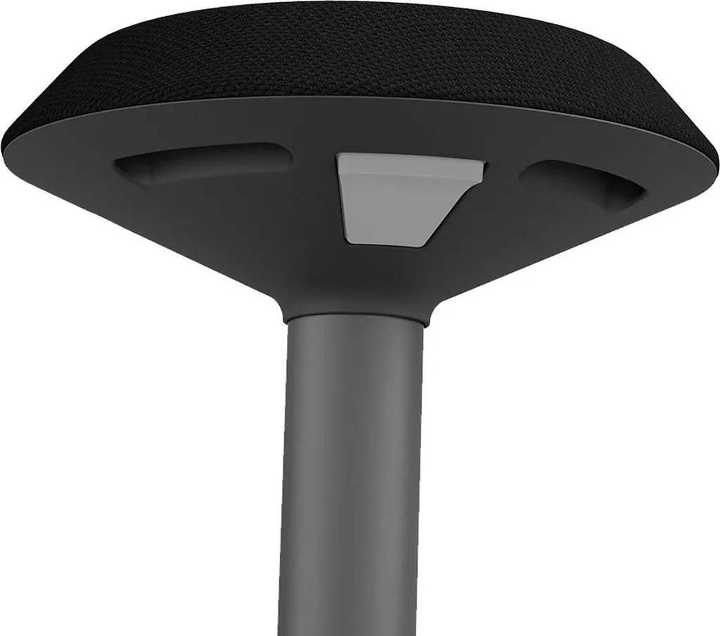 Tabouret à bascule Lykke Comfort assise active noire pour dos sensible