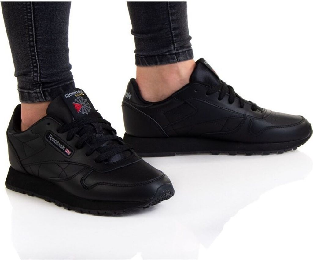Reebok Classics Leather Sportschuhe Schwarz EU 35 Junge Produktbild 10