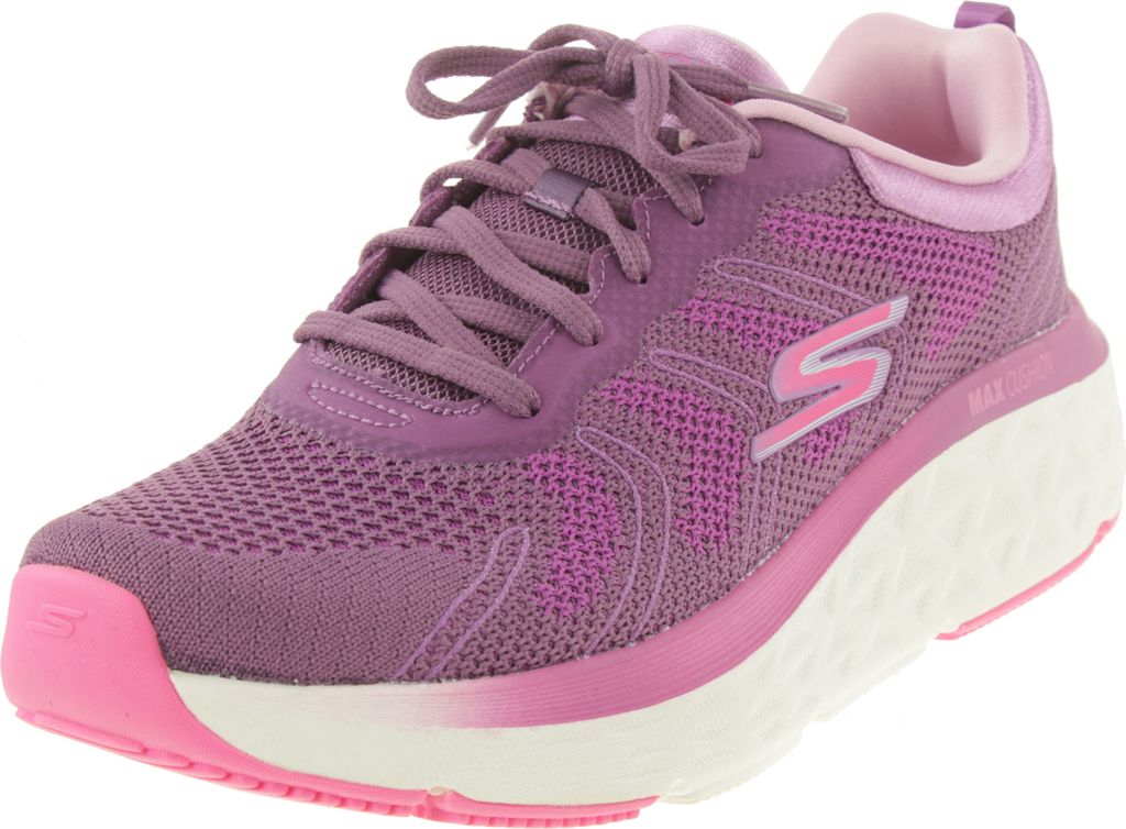 Skechers Max Cushioning Delta - Violett / Rosa Textil Größe: 40 Normal