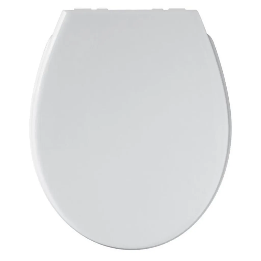 Siège de toilette Gelco blanc en polypropylène - Lot de 2 abattants