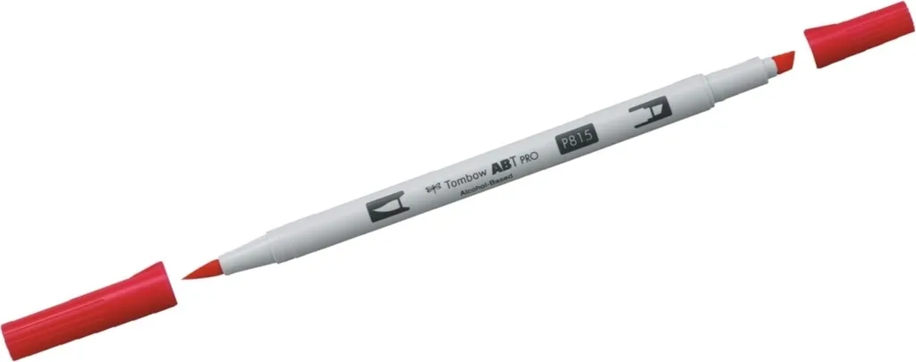 Set de 6 Feutres Tombow ABT PRO 815 pour Design de Mode et Croquis Art