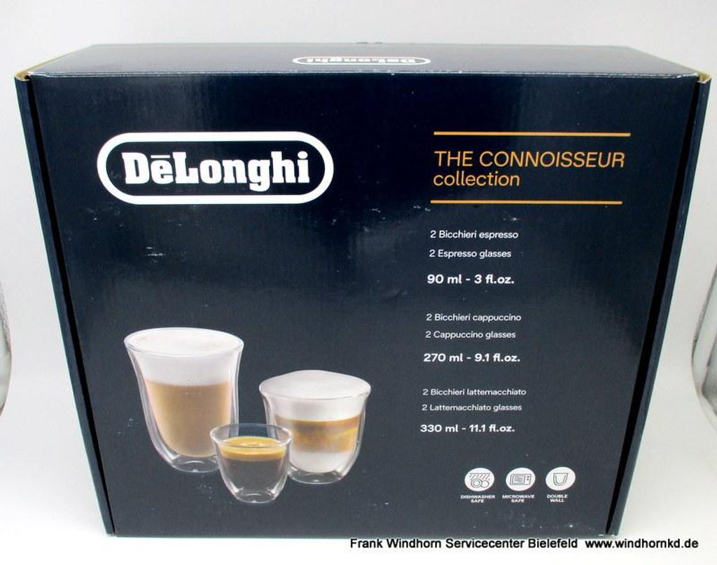 De’Longhi DLKC302, Durchscheinend, Rund, 6 Stück(e), 205 Produktbild 