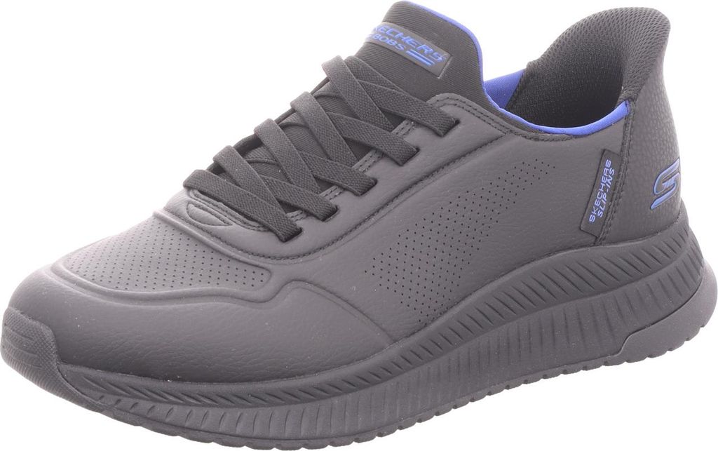 Skechers Herren-Sneaker Schwarz-Blau, Farbe:schwarz, EU Produktbild 