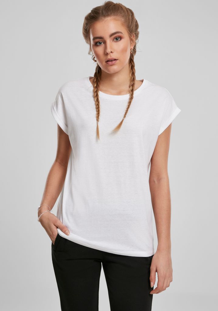 Urban Classics Damen-T-Shirt-Set Binbot schwarz-weiss 3XL