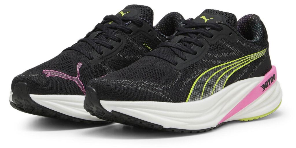 PUMA Damen Laufschuhe Magnify NITRO 2 Psychedelic Rush Wn 50563-5, 50563-5.5, 50563-6, 50563-7 PUM-380079 black 5