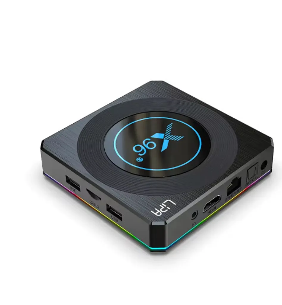 Passerelle Multimédia X96 X4 - Box Streaming 4K et Lecteur Vidéo 64 Go