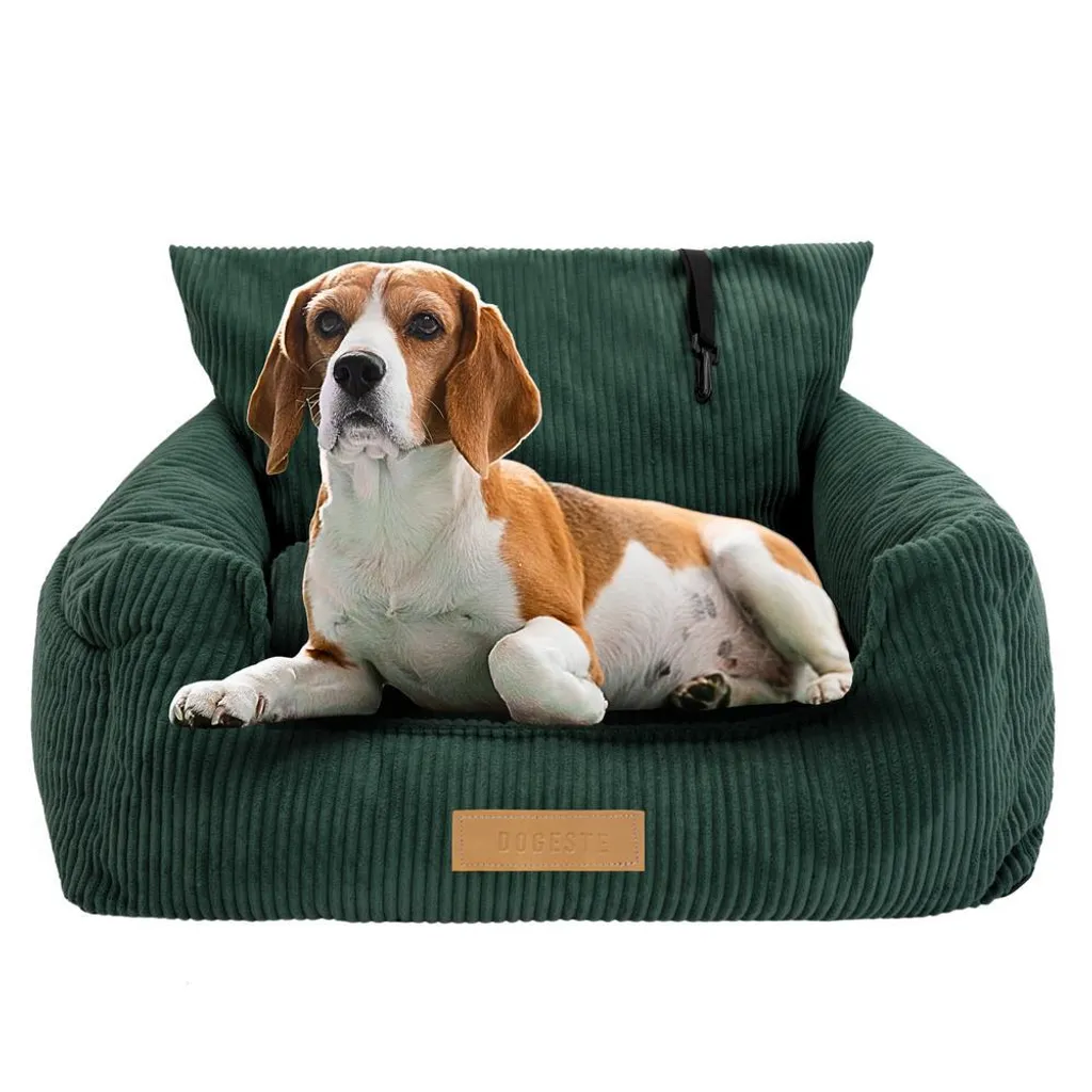 Trasportino, cuccia 2in1 Dogeste Comfi – verde - 8