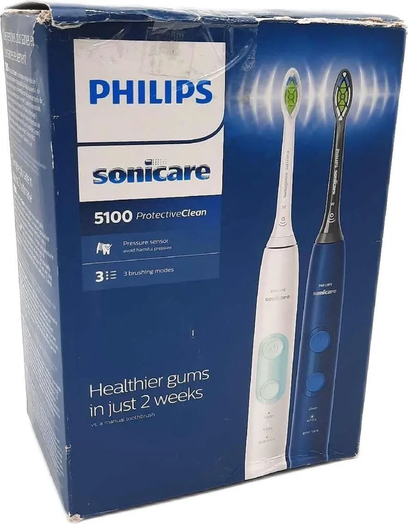 Philips Sonicare 5100 ProtectiveClean Capteur de Pression et 3 Modes Soin - 23