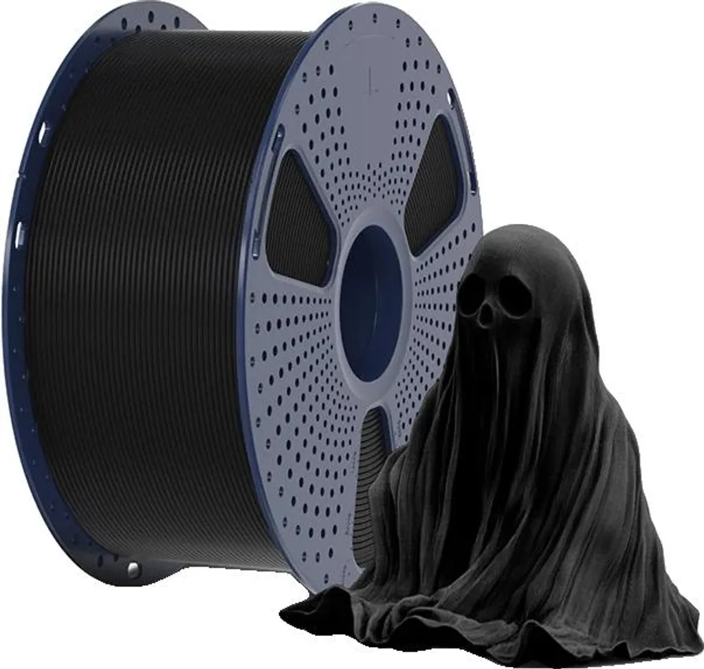 Filamento PLA Plus Nero 1.75mm Alta Resistenza - Qualità Professionale