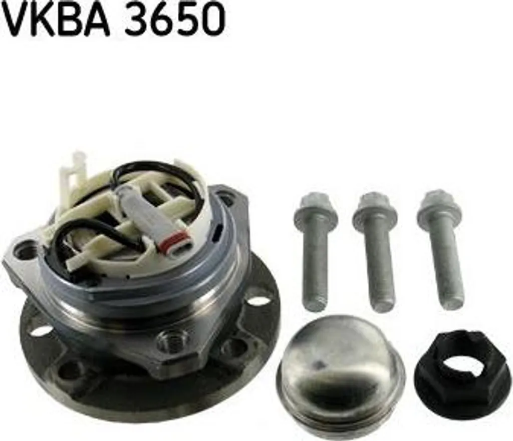 Kit roulement de roue SKF VKBA 3650 pour Astra H - Éliminez le bruit