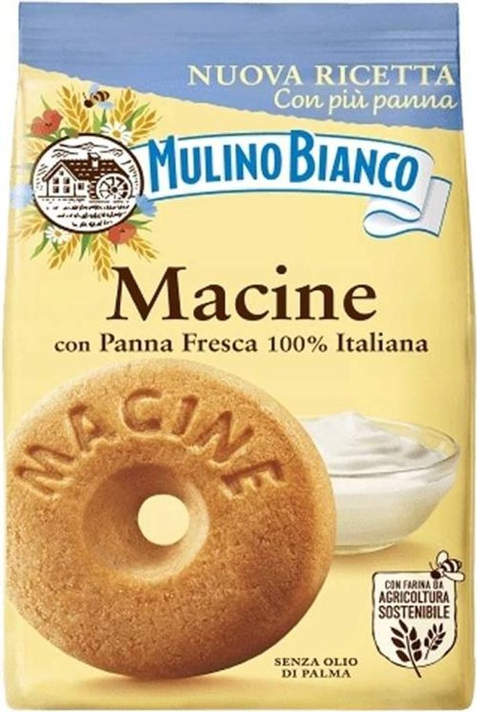 Mulino Bianco Macine 350 g italské křehké smetanové sušenky Obrázek produktu 