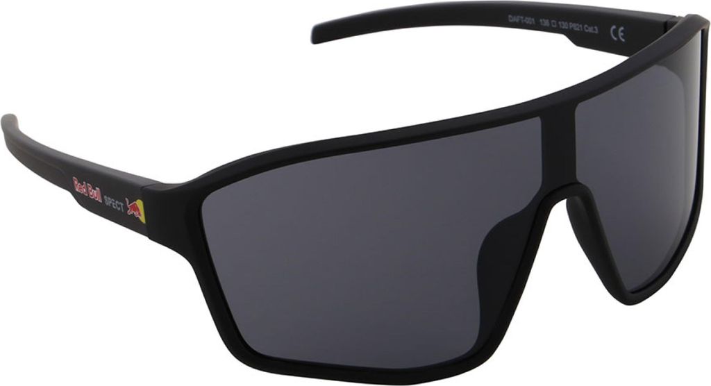 Red Bull Spect Sonnenbrille DAFT schwarz mit Rauchglas Produktbild 