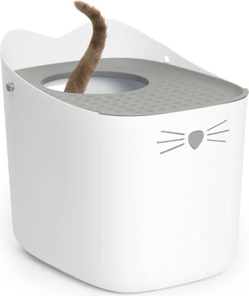 Catit Pixi Bac à litière Blanc Blanc One Size Image du produit 