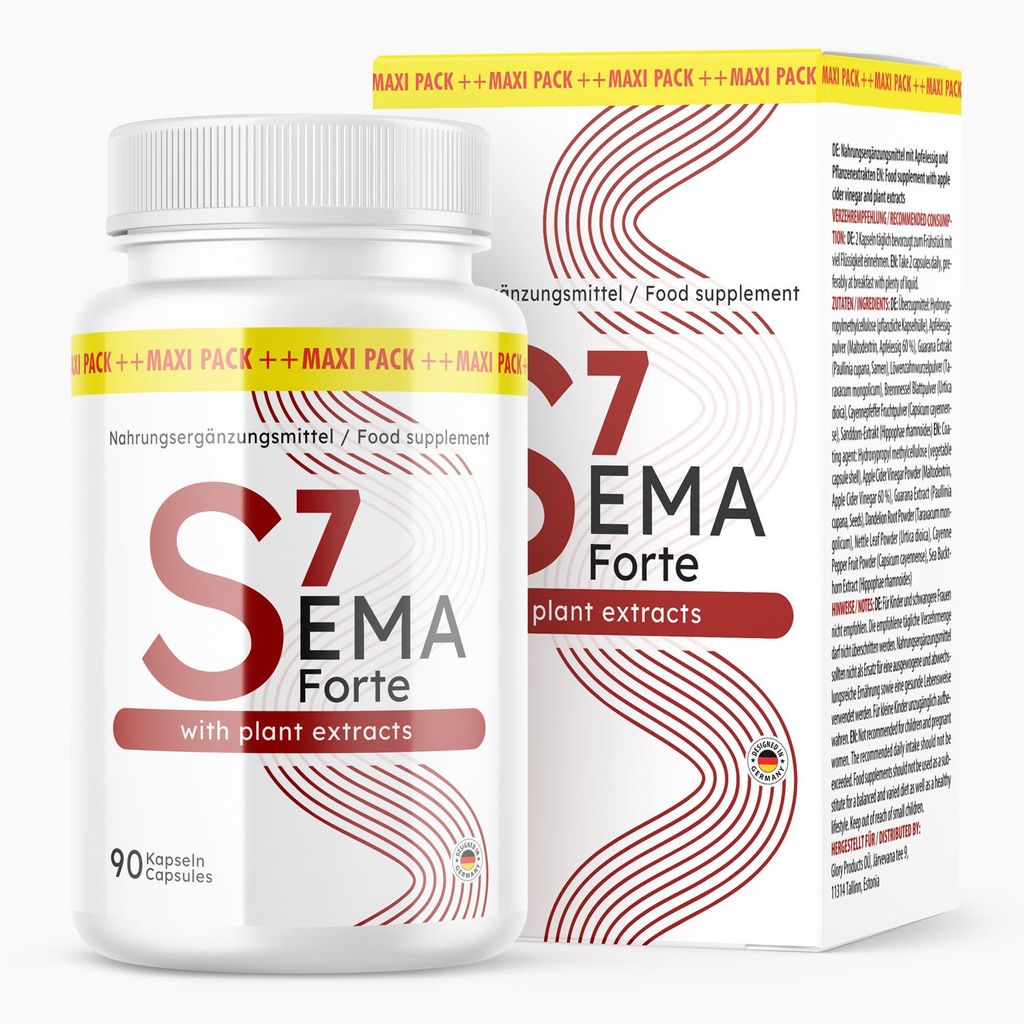 Sema 7 Forte Kapseln | Für einen gesunden Lifestyle | Für Produktbild 