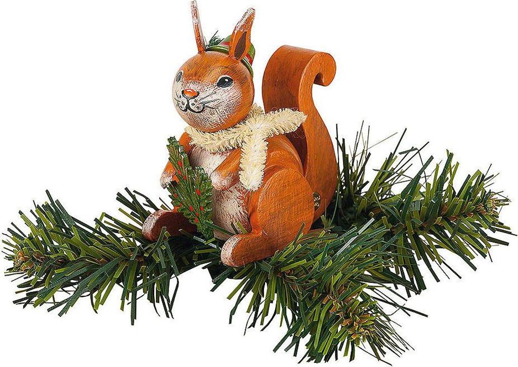 Christbaumschmuck Baumclipser Eichhörnchen (7,5cm) von Produktbild 