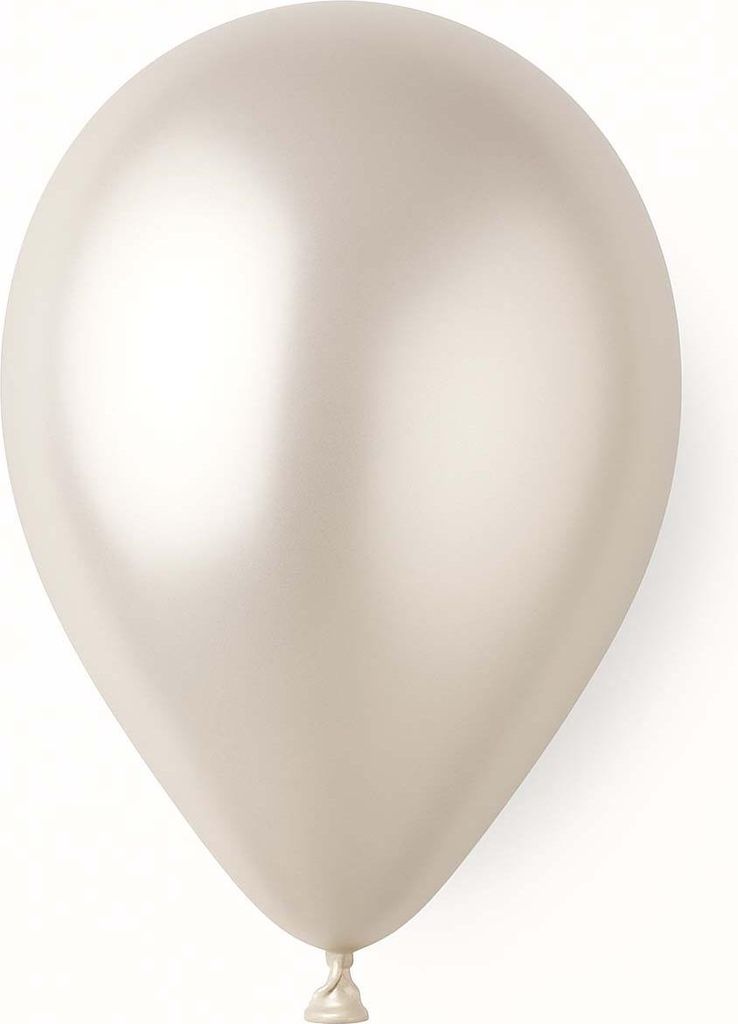 Gemar Latexballons Metallic Pearl 30cm, 100 Stück.