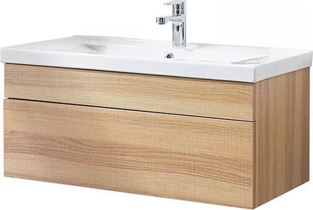 HOME DELUXE - Badmöbel-Set - WANGEROOGE BIG Holz - small - Produktbild 