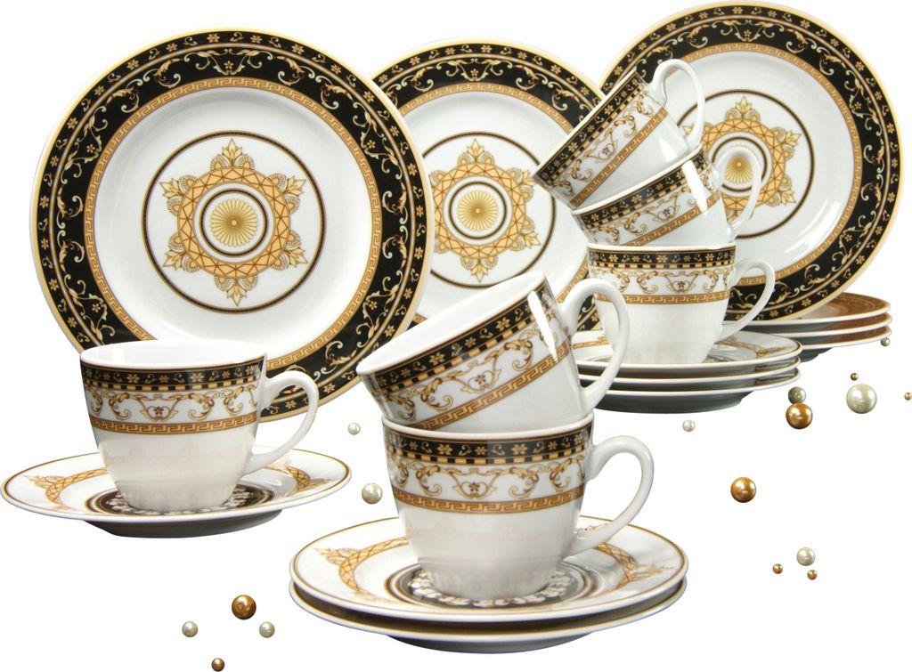 Creatable porcelánový domček Majestosa čierny, kávový Obrázok produktu 