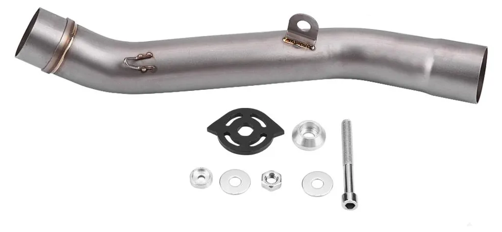 Raccord d'échappement central pour moto Kawasaki Z800 2013 à 2016