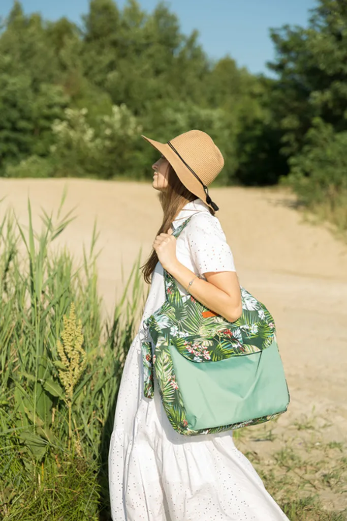 Sac de promenade pour bébé Mama Sensillo : polyvalence et style vert - 15