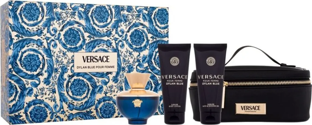 Versace Dylan Blue Eau de Parfum 100ml Set de Luxe Floral et Boisé