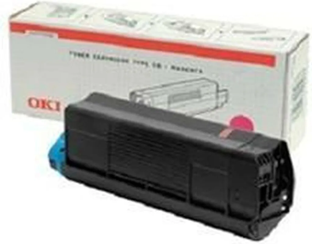 Toner OKI C5100 Magenta Original - Cartouche Haute Précision 42127407