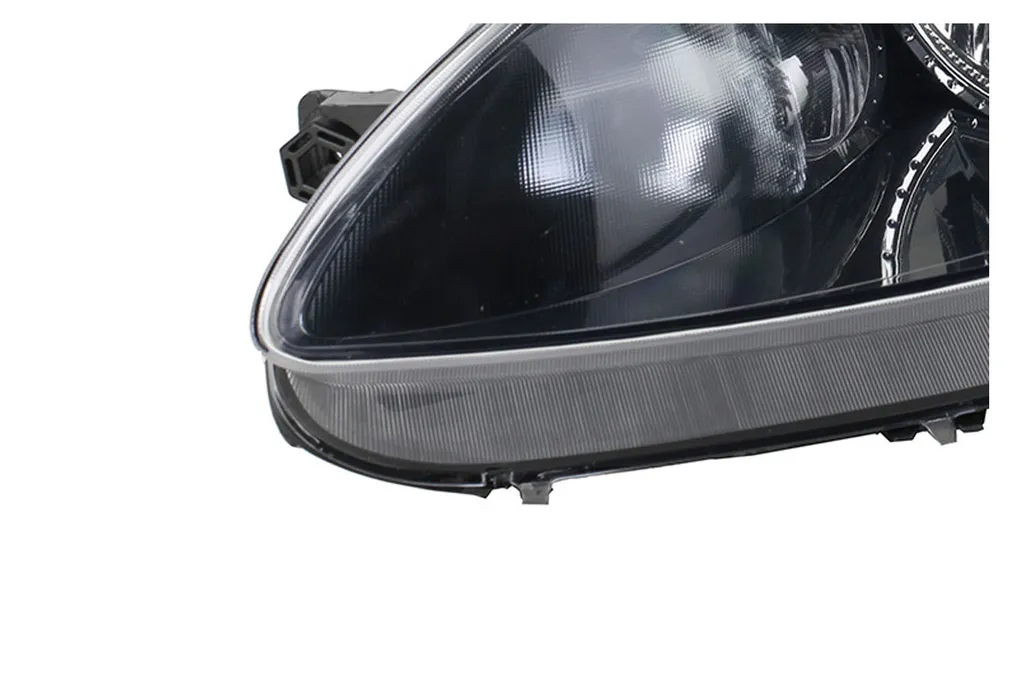 ATEC Germany 2 Fari Anteriori Sinistro + Destro Per Opel Astra H Con Servomotore - H1/H7 - Nero