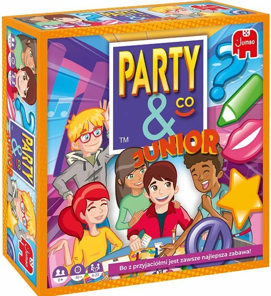Party & Co Junior 0430 Jeu de Société Enfant Diset pour Fêtes et Loisirs