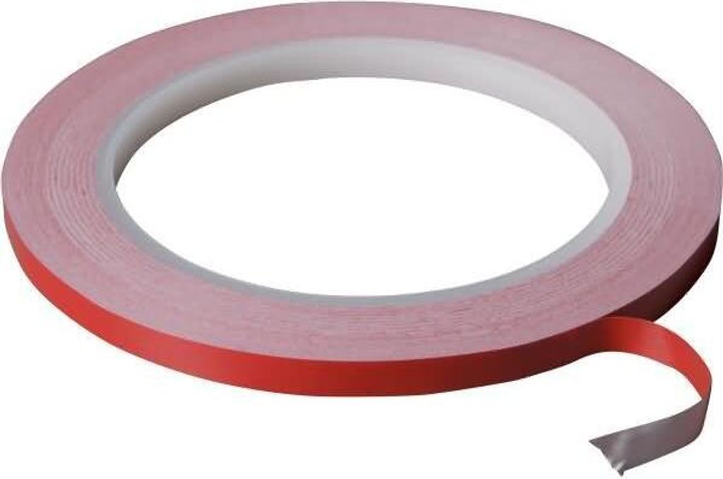 Farbiges Selbstklebeband 66000x6mm rot