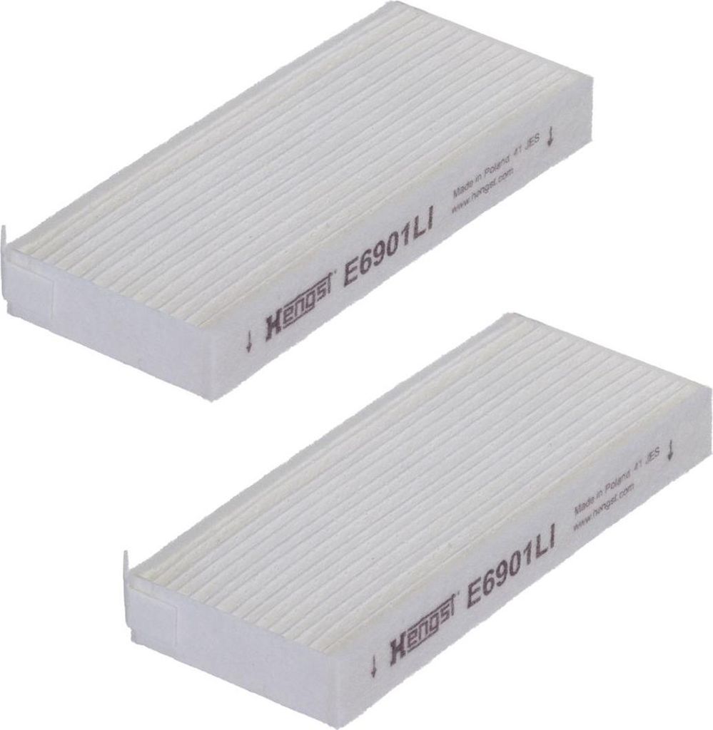 Innenraumfilter Pollenfilter 22 mm HENGST FILTER für u.a. DAF CF