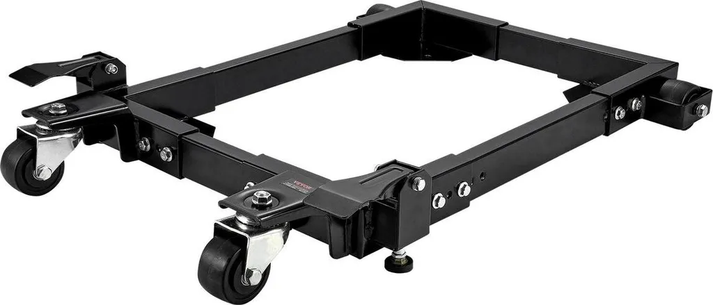 Support mobile robuste 1500 lb avec roues pivotantes et cadre extensible - 9