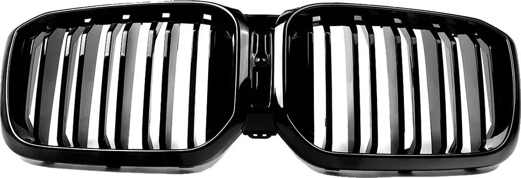 Calandre de radiateur double lamelle en ABS pour pare-chocs avant auto