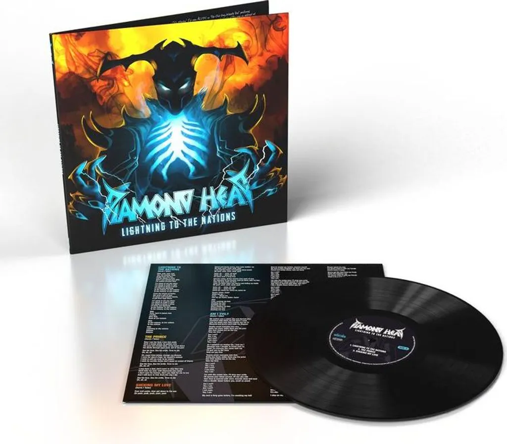 Diamond Head Lightning To The Nations Remastered 2021 Vinyle 180g White