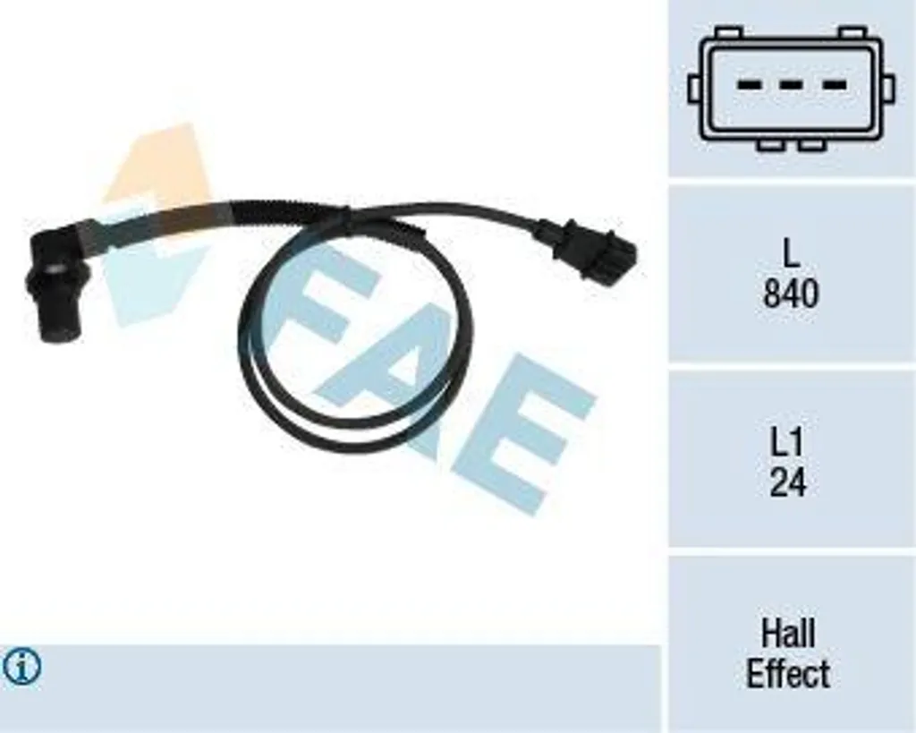 Capteur de Régime Moteur Vilebrequin pour Astra G, Vectra et Omega B