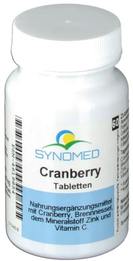SYNOMED Cranberry Tabletten, 60 St. Tabletten
