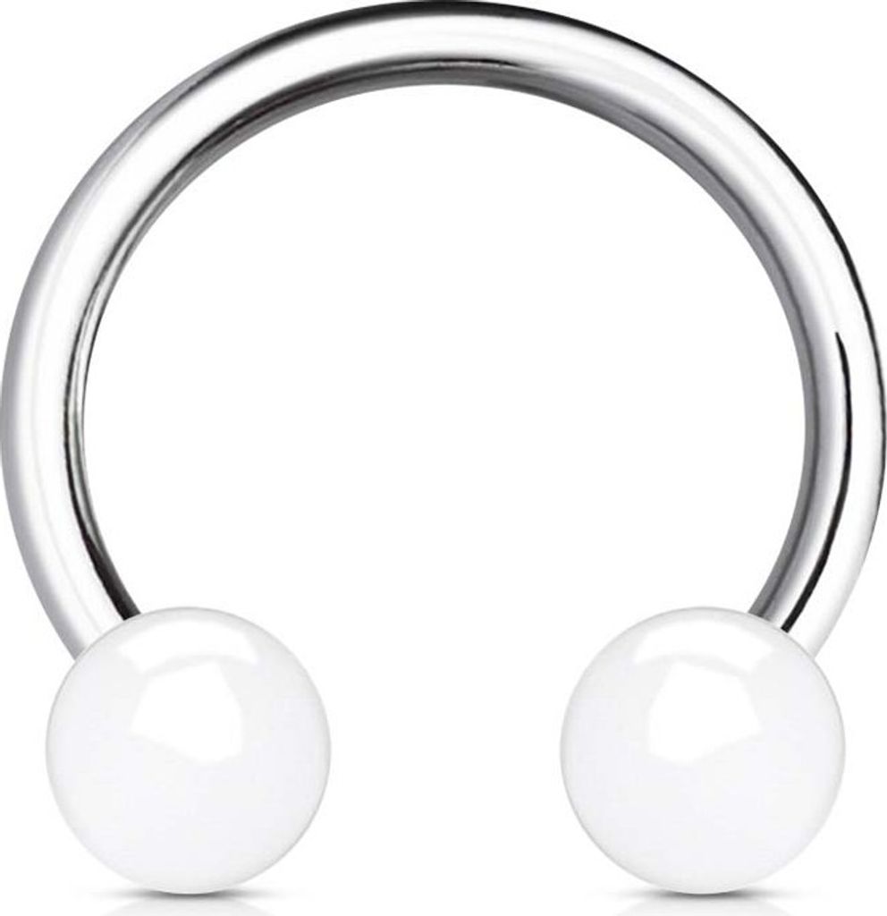 viva-adorno Universal Hufeisen Piercing Chirurgenstahl 316L Produktbild