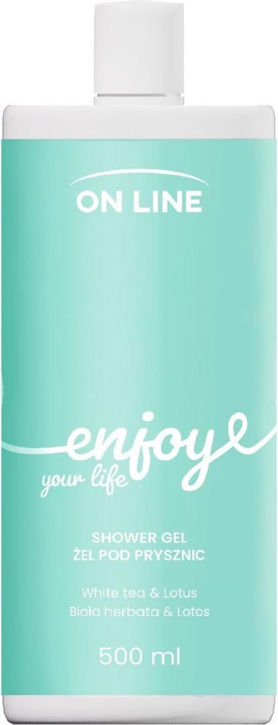 ONLINE Emotions Enjoy Duschgel - Weißer Tee und Lotus 500 ml