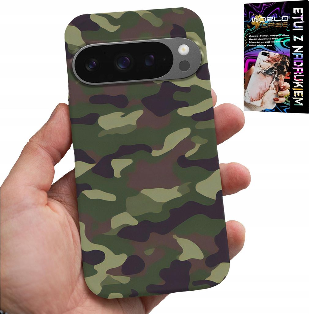 Étui pour Google Pixel 9 / 9 Pro - Camouflage, couleurs Image du produit 