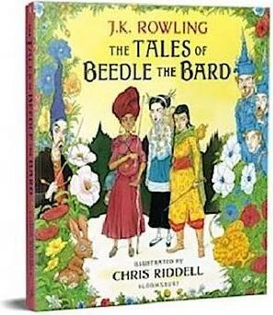 Les Contes de Beedle le Barde Édition Illustrée par Chris Riddell Relié