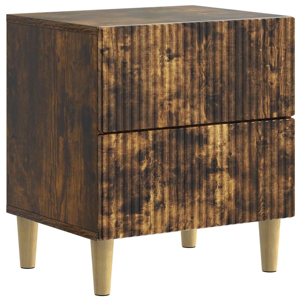 Nachttisch Geräucherte Eiche 43 x 34,5 x 48 cm Holzwerkstoff