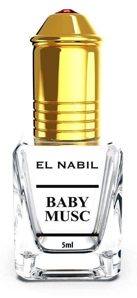 El Nabil MUSC Baby Parfum Öl mit Roll-On-Applikator 5 ml Produktbild 